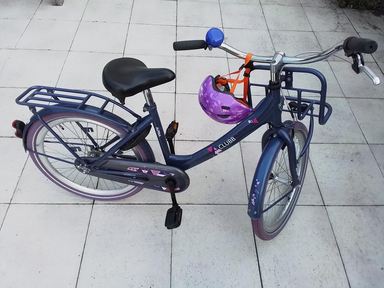Kinder fiets   kleur paars