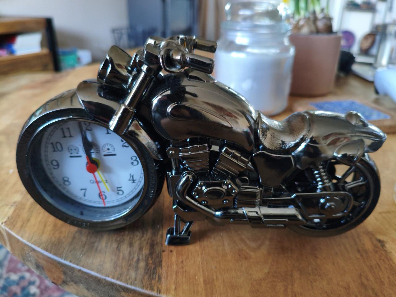 Wekkertje motorfiets kunststof.