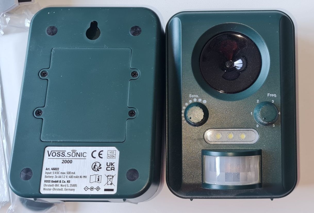 Ultrasoon dierenverjager Voss Sonic