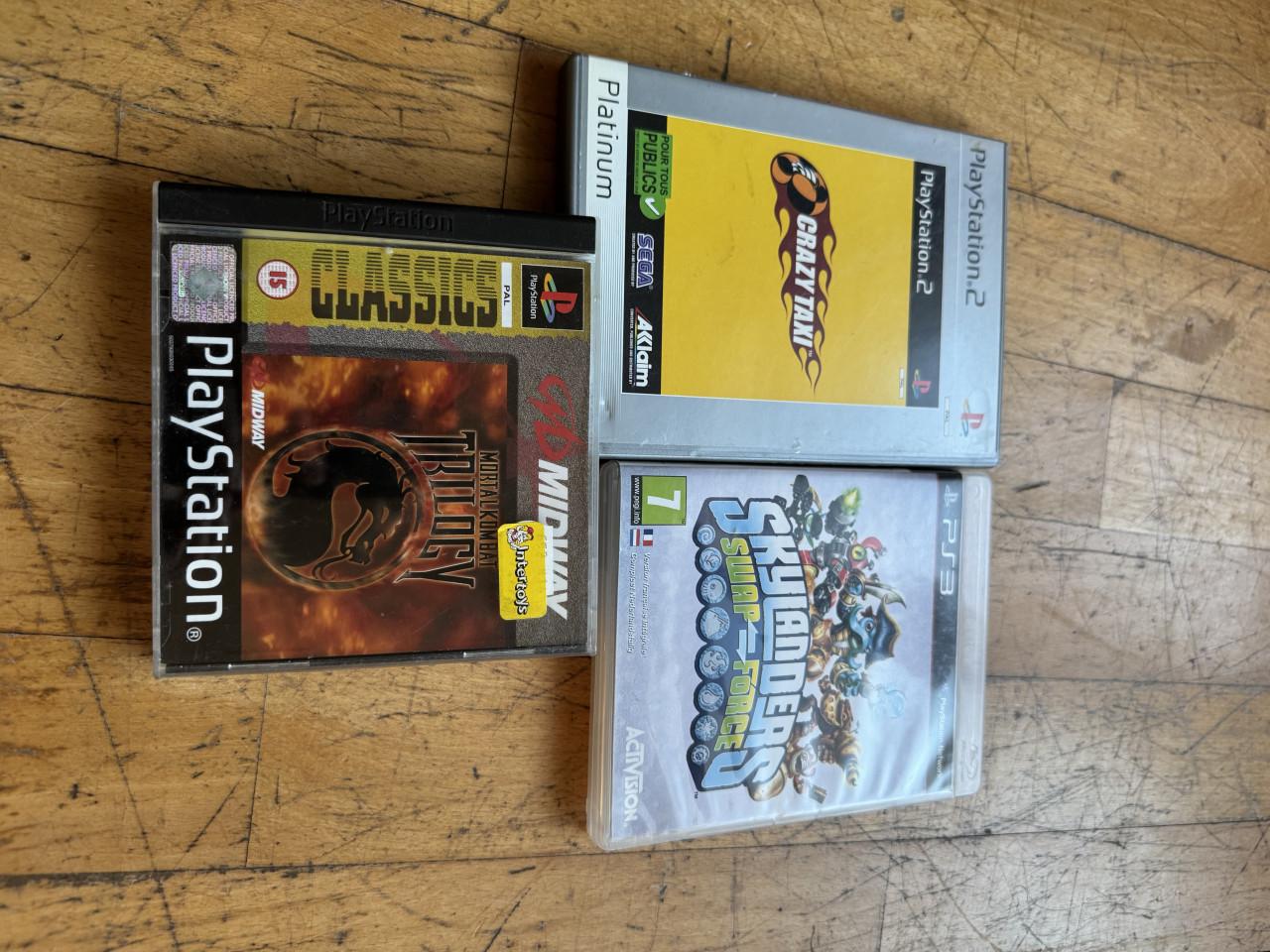 Spellen voor PS 2 en 3