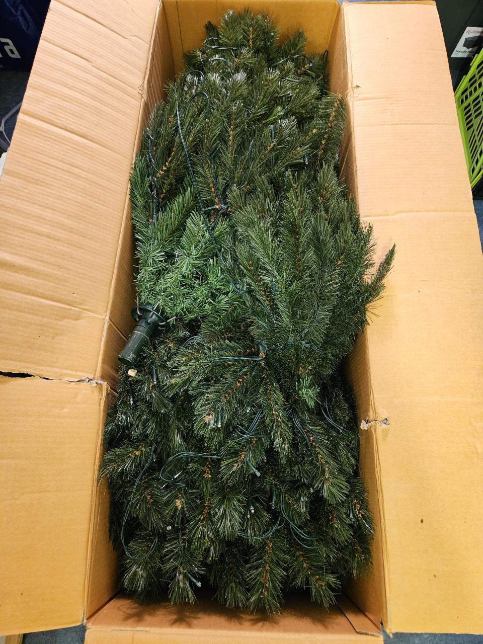 Kerstboom met led verlichting