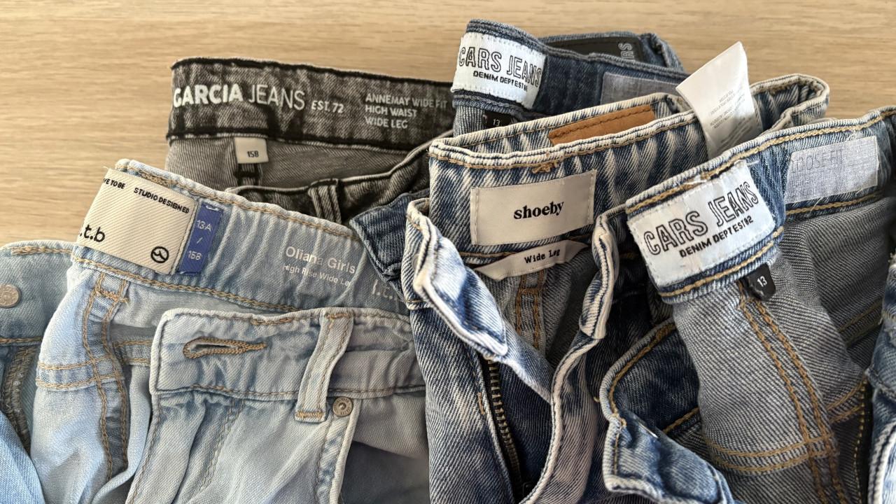 Meisjes jeans maat 158