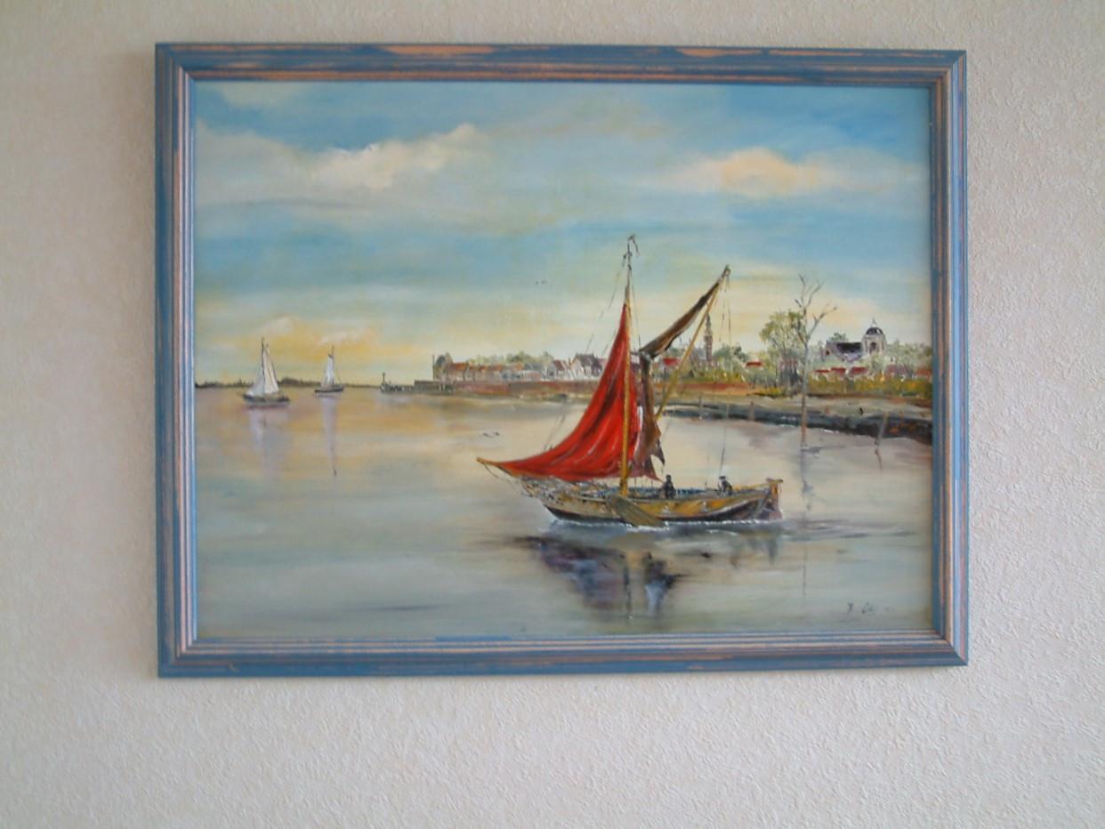 Veere  oude haven of een vergezicht