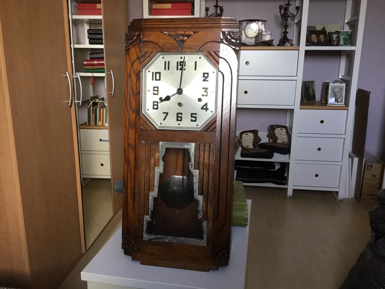 Kienzle bakregulateur wandklok Duits  jaren dertig