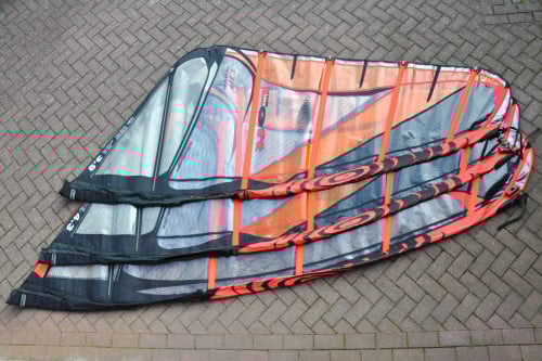 3.9 - 4.3 - 4.7m2 LoftSails LipWave zeilen set