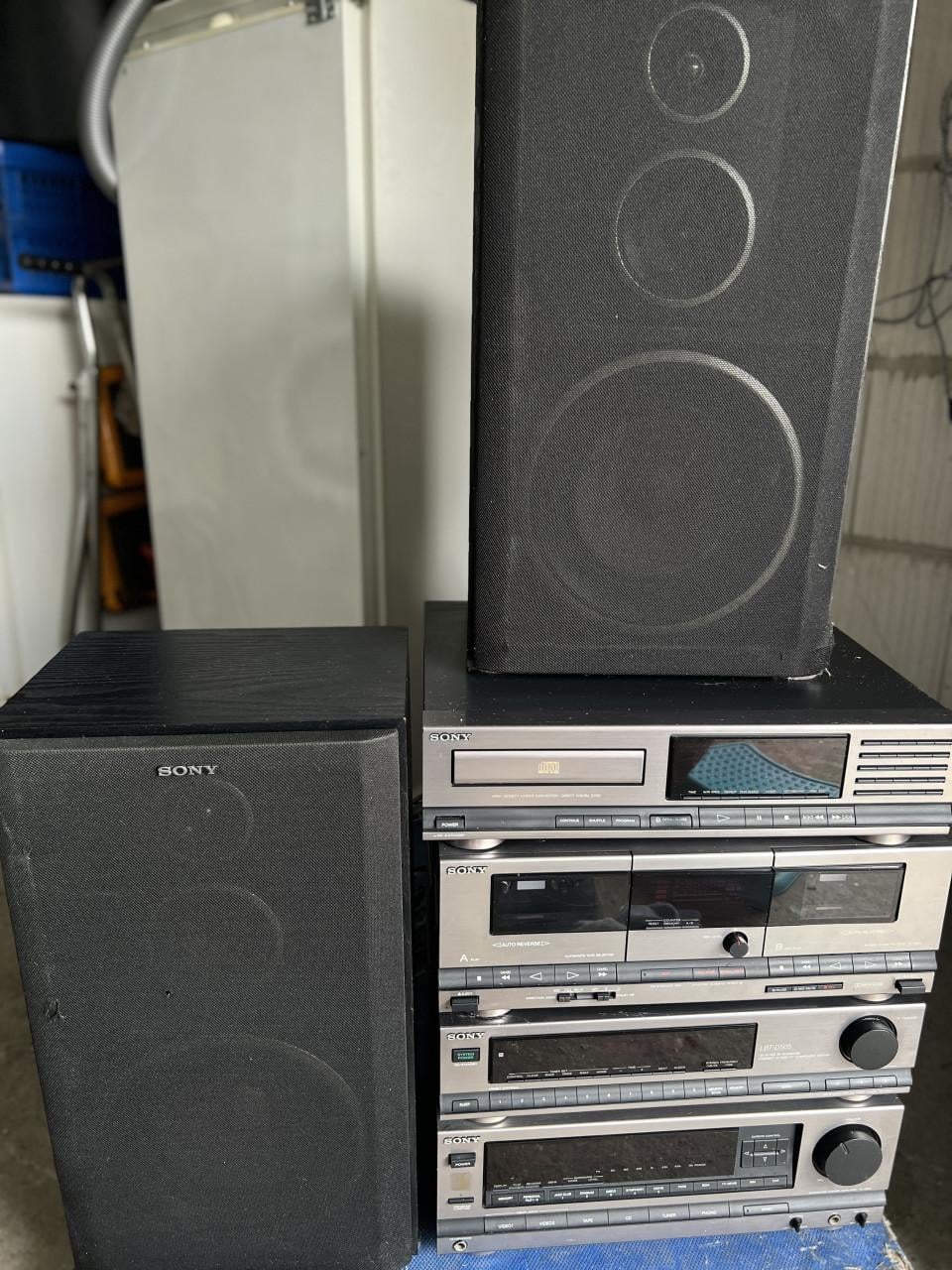 Sony LBT-D505 hifi stereosysteem met boxen afstandbedining