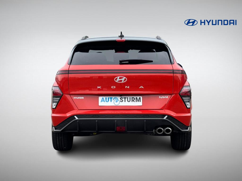 Hyundai Kona 1.6 gdi hev n line soultronic orange!