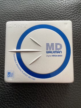 Minidisc player van Sony