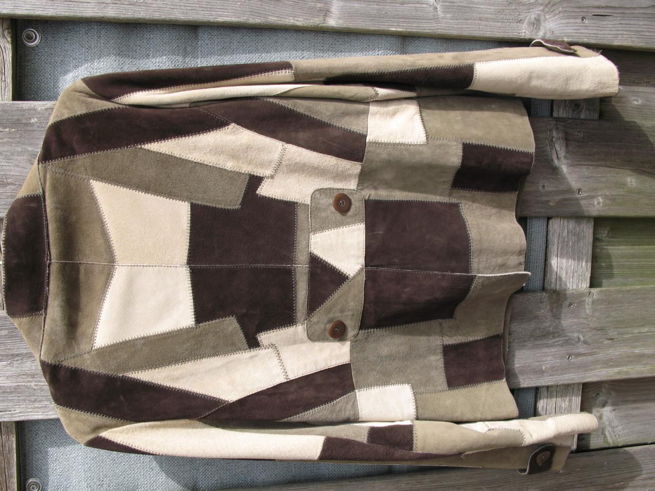 Suede jasje Mt.38/40