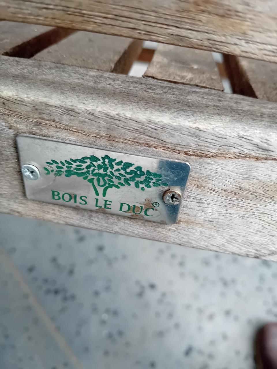 Hardhouten tuinstoelen