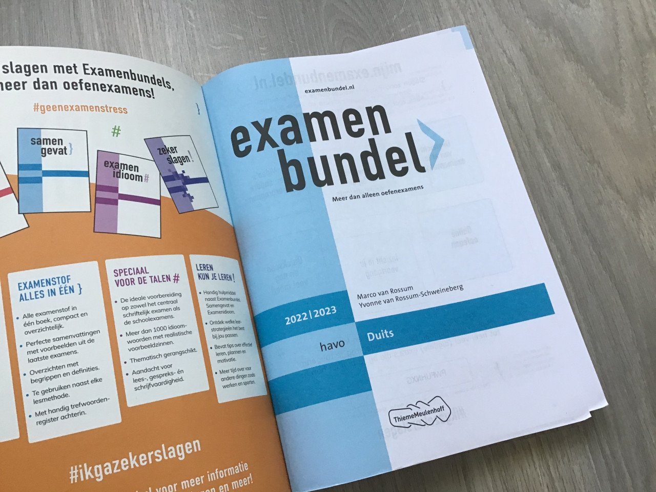 Examenbundels en examenoverzichten ZGAN!