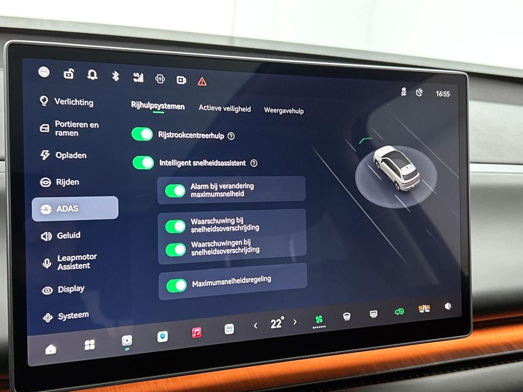 Leapmotor C10 design reev (hybrid) 28.4 kwh | black interieur | stoel-koeli
