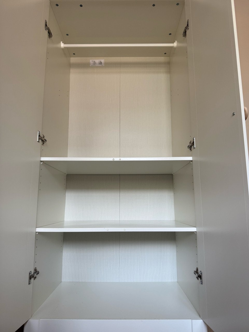 Witte Ikea kledingkast, 80x50x187 cm