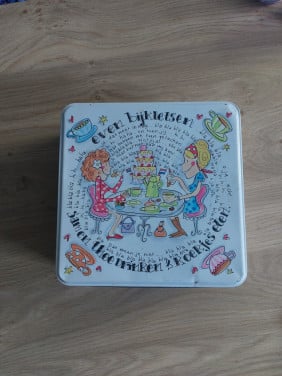 Blond Amsterdam koekblik