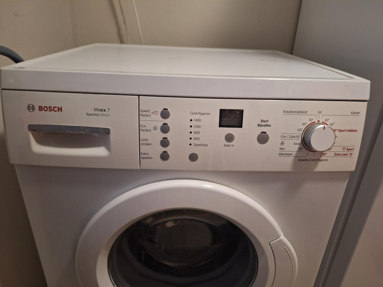 Bosch wasmachine