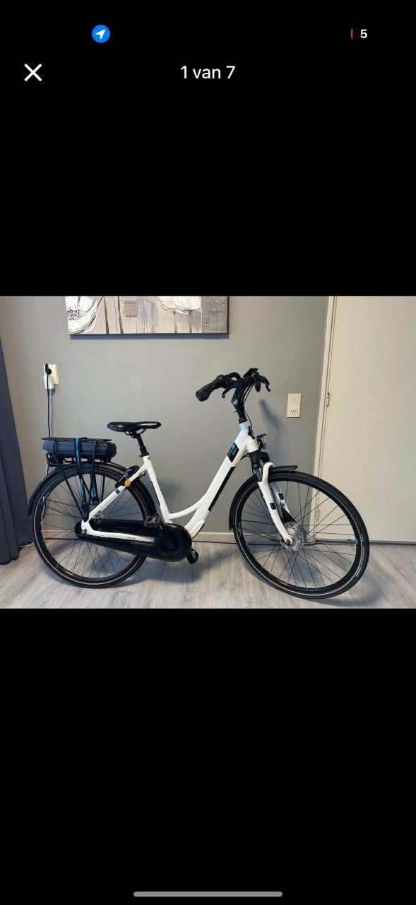 Elektrische Dame fiets giant Ease-e 500wh