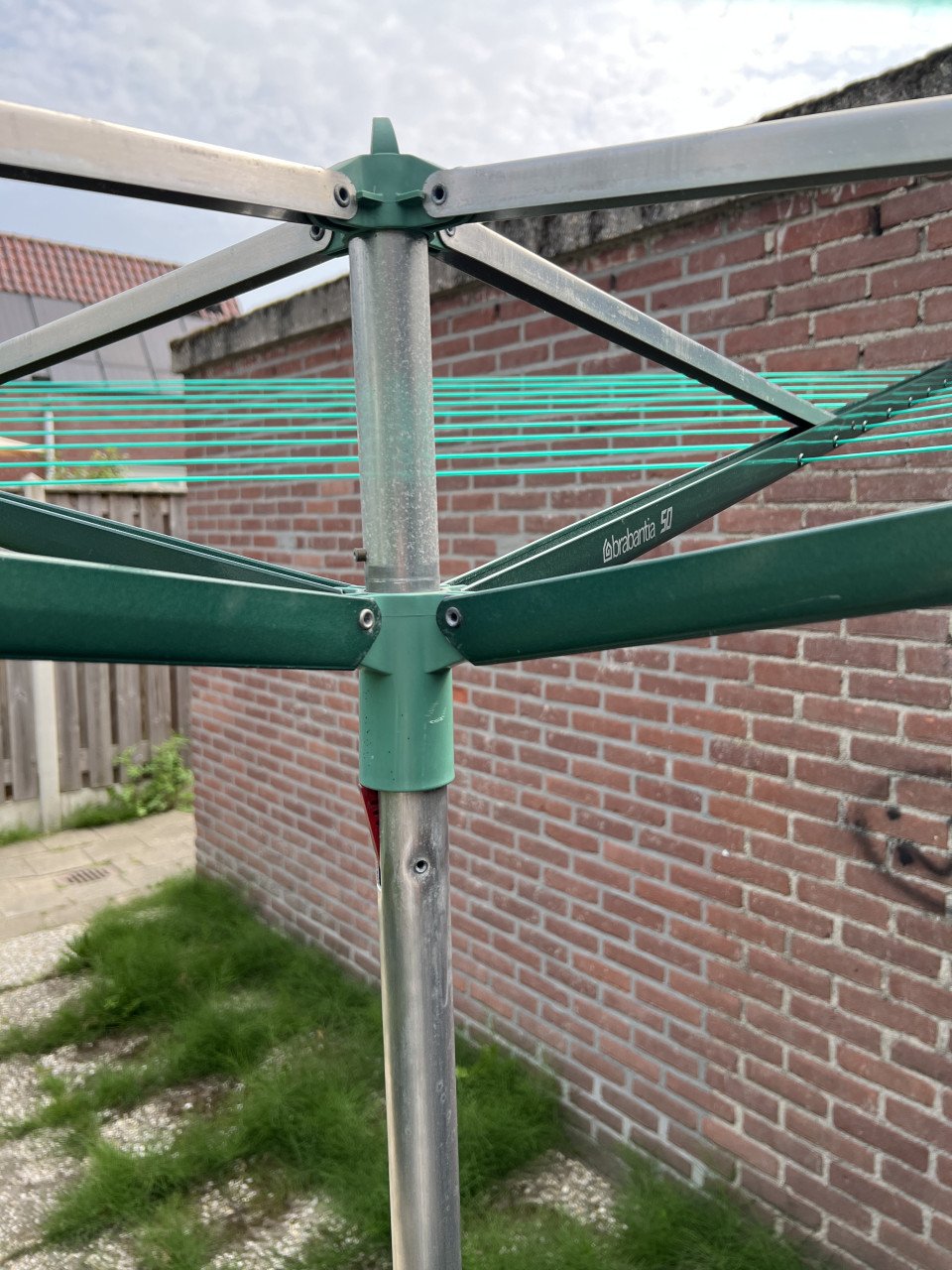 Brabantia droogmolen 50 meter Nieuw zonder grondanker of voet
