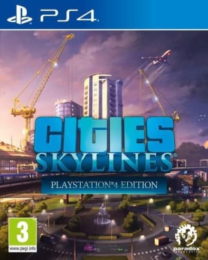 ZGAN PS4 game:cities skylines geen krasje