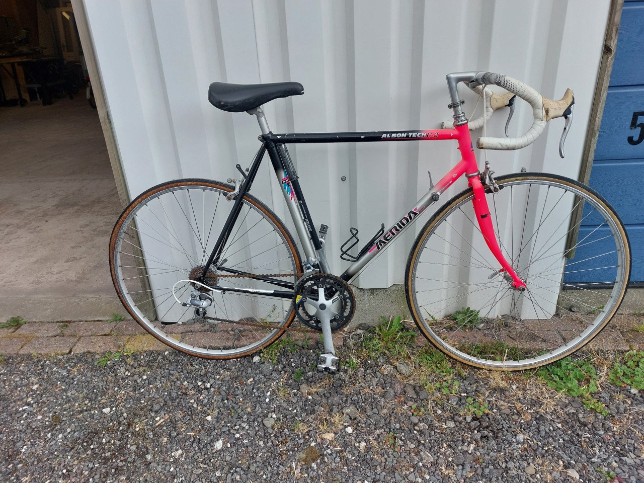 Vintage  racefietsen