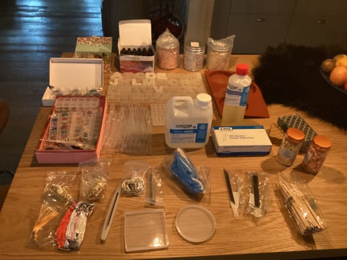 Epoxy hobby heel veel spulletjes GOES