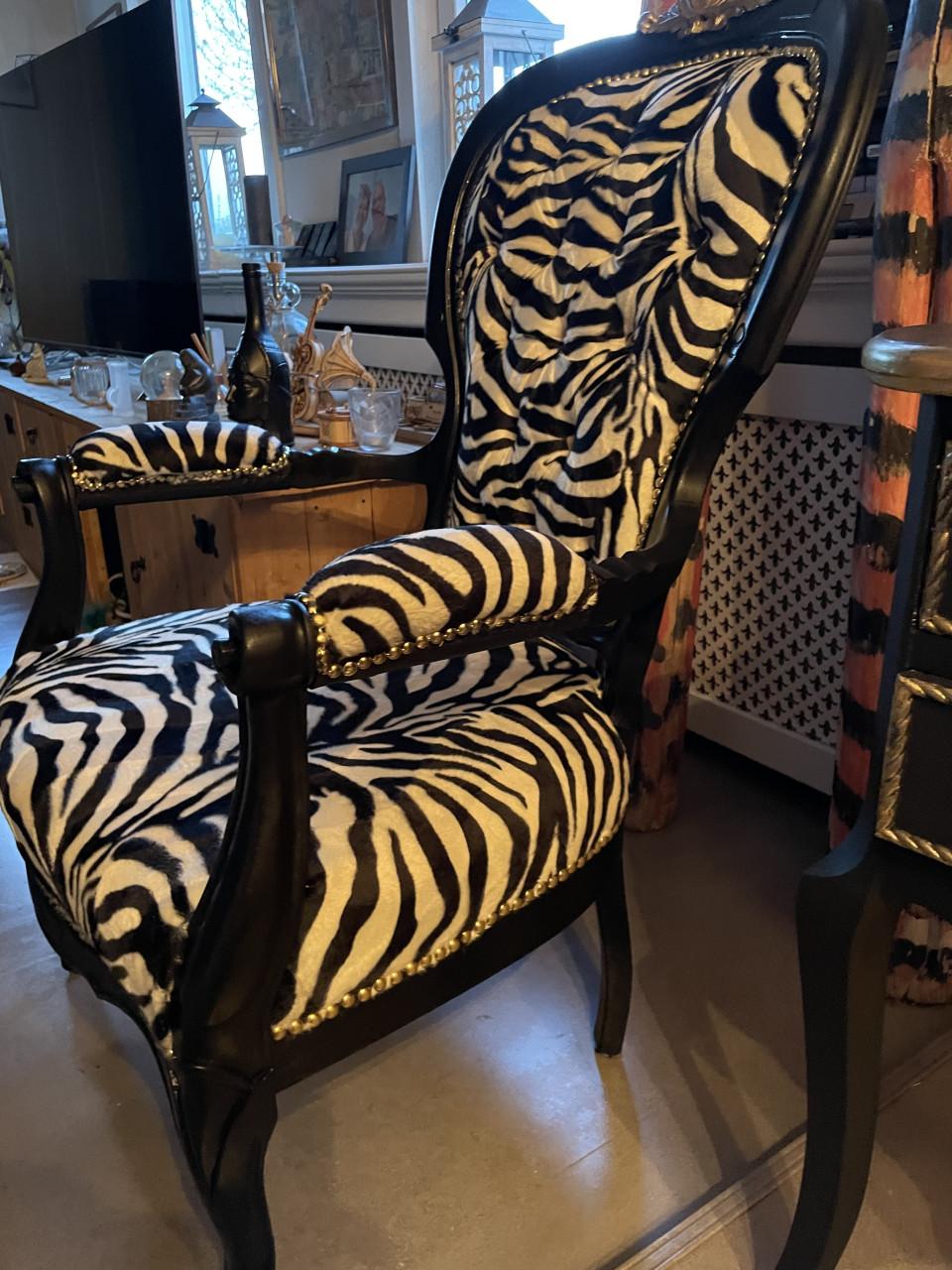 Mooie opgeknapte barokstoel