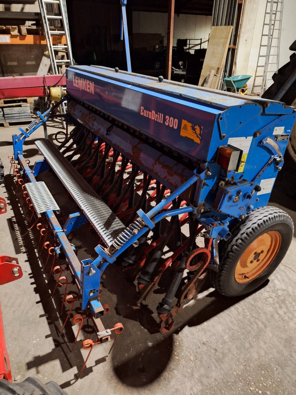 Lemken/hassia zaaimachine