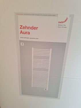 Electrische Zehner Aura radiator wit