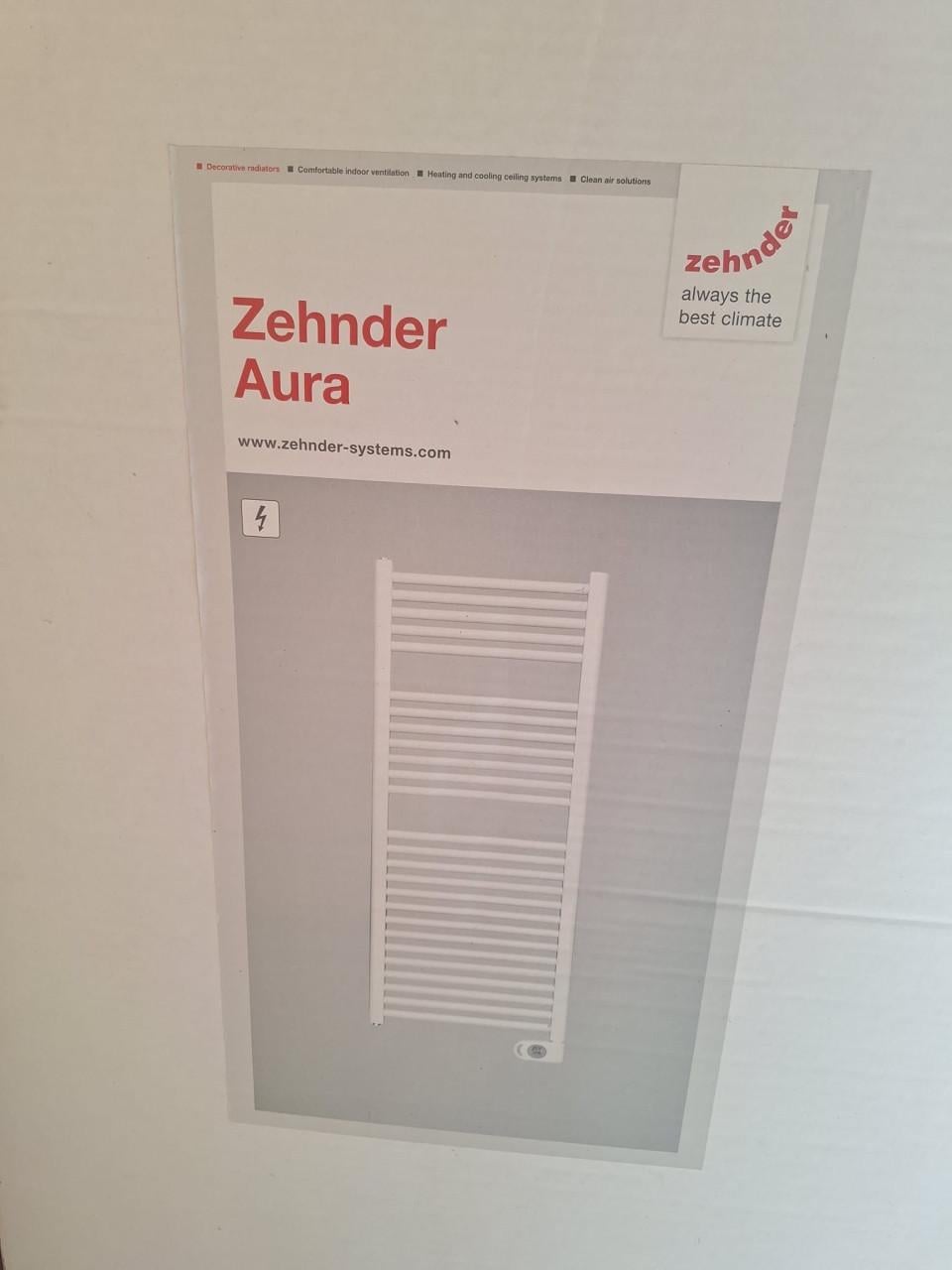 Electrische Zehner Aura radiator wit
