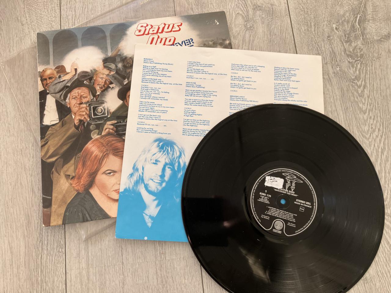 LP-Vinyl  -  Status Quo - What ever you want
