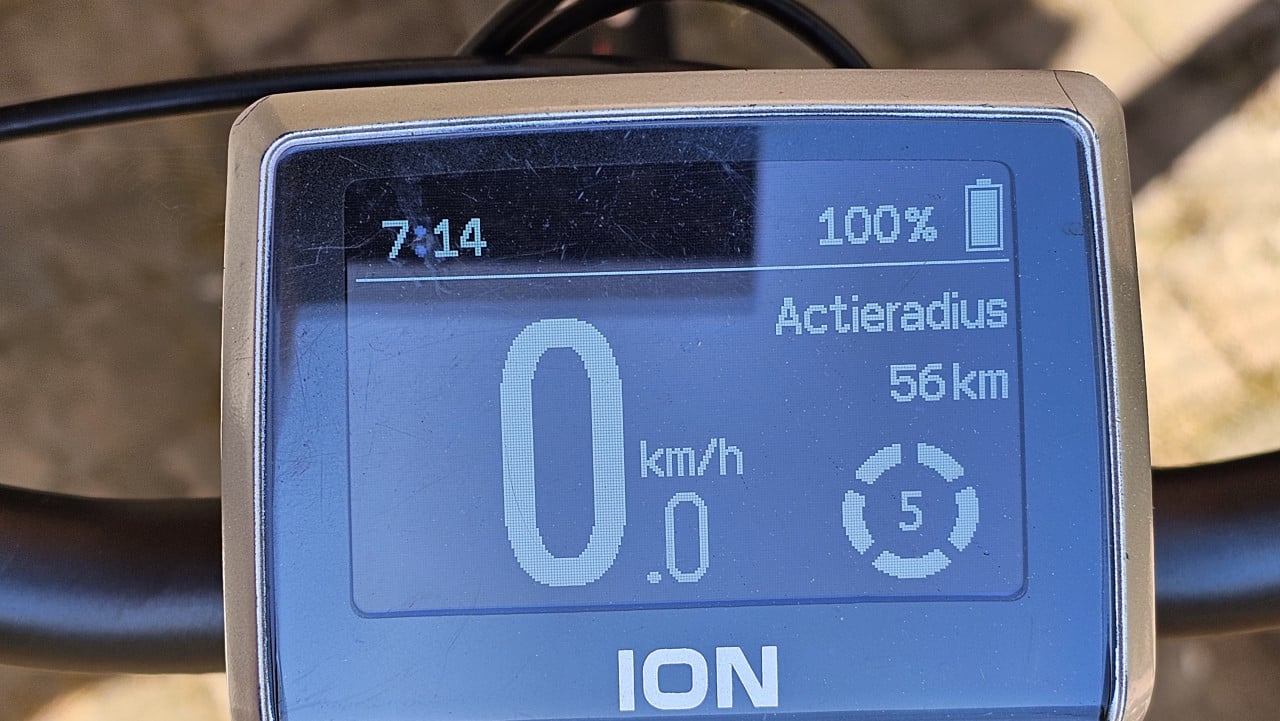 Sparta M7I elektrische fiets met middenmotor en 600wh accu