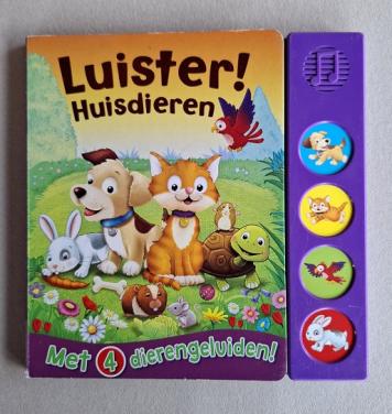 Luisterboek Huisdieren met Dierengeluid