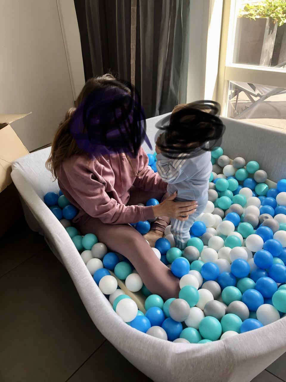 Kindvriendelijke ballenbak