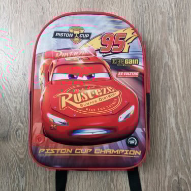 Leuke rugzak met lichtjes van cars