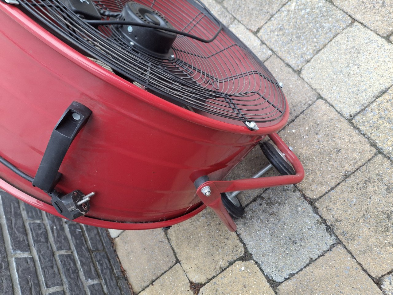 Verrijdbare ventilator