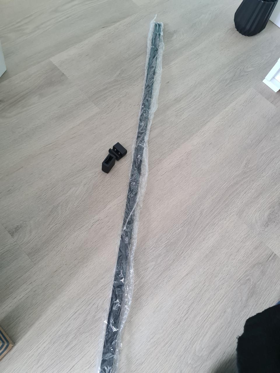 Stabilisatie stang douchescherm