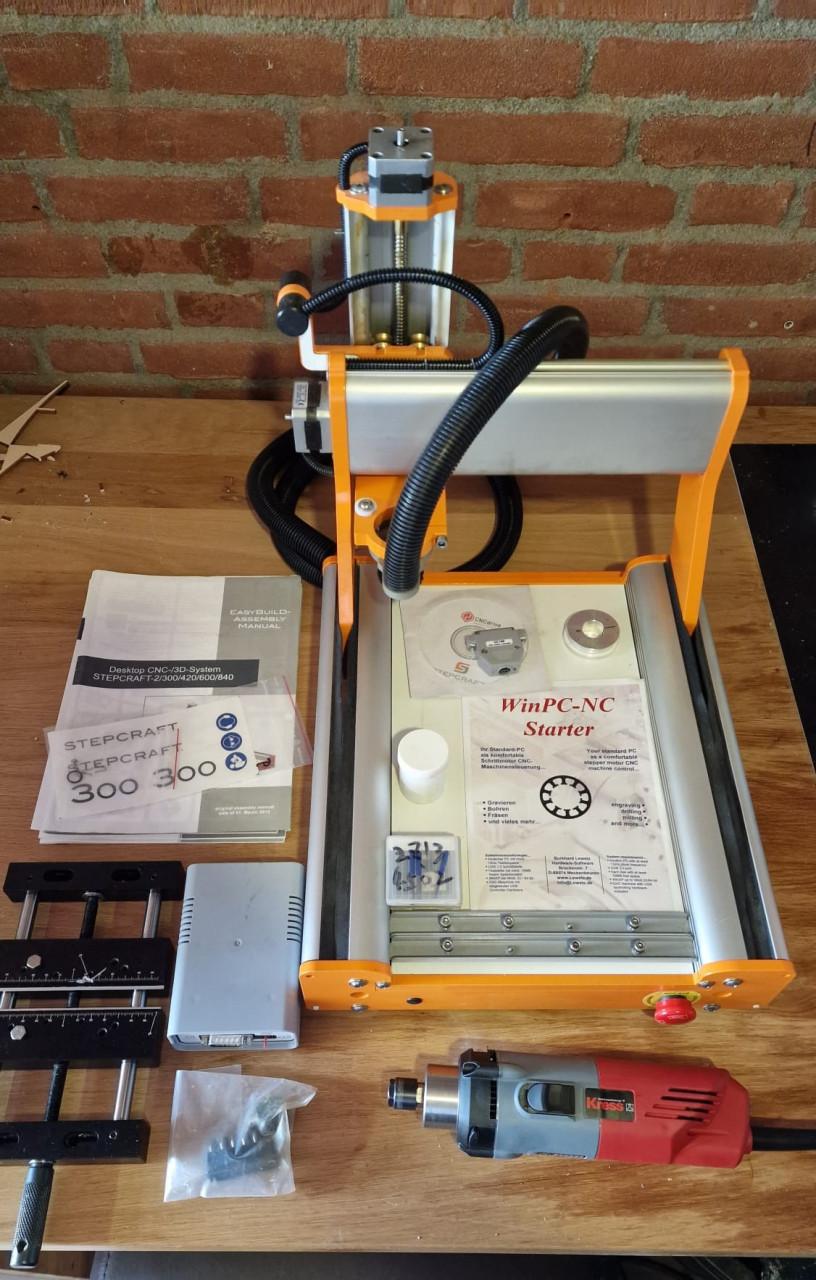 Stepcraft CNC machine - zo goed als nieuw