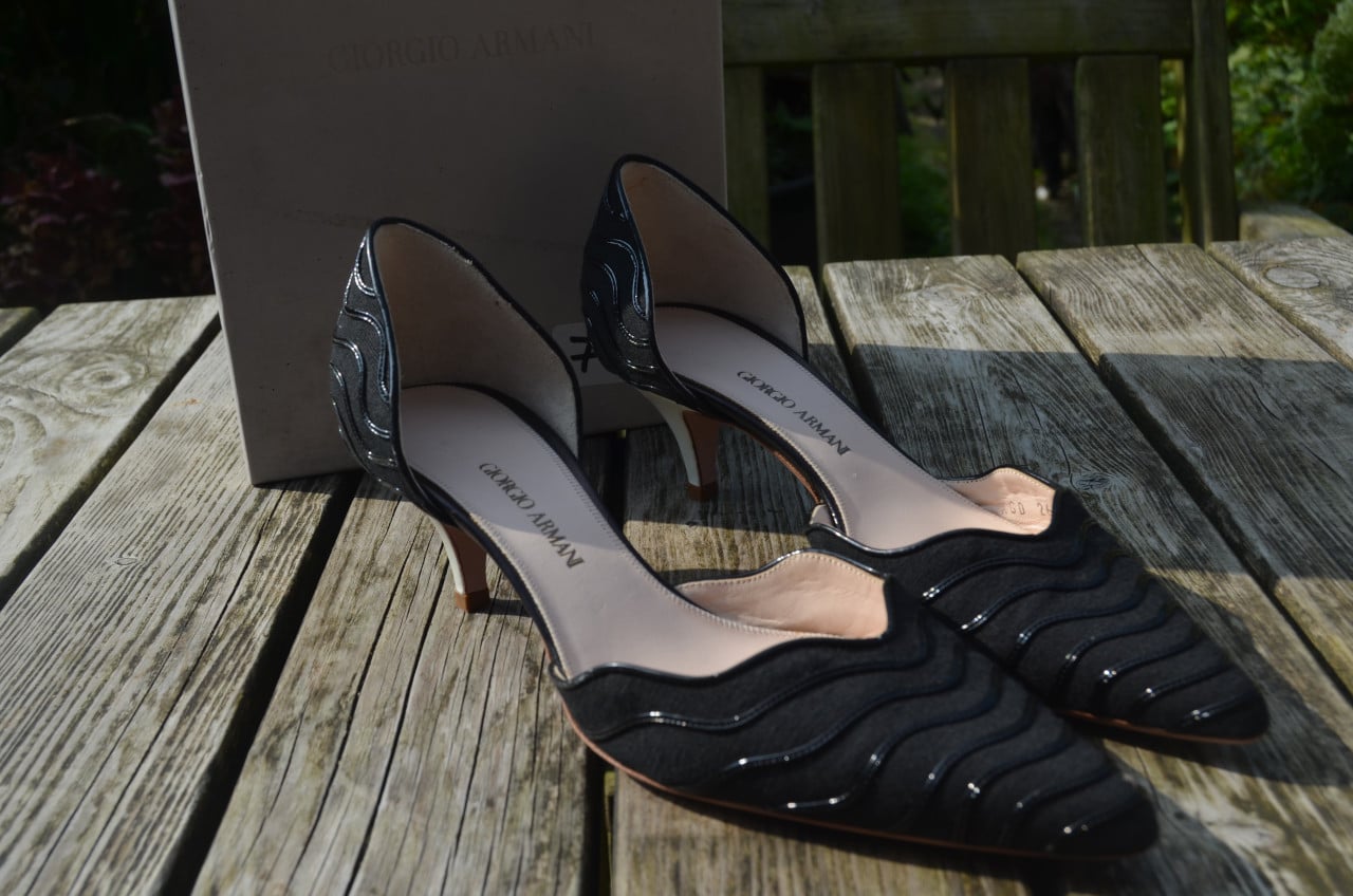 Giorgio Armani damesschoenen mt 38 in goede staat (van een verzamelaar) (1)