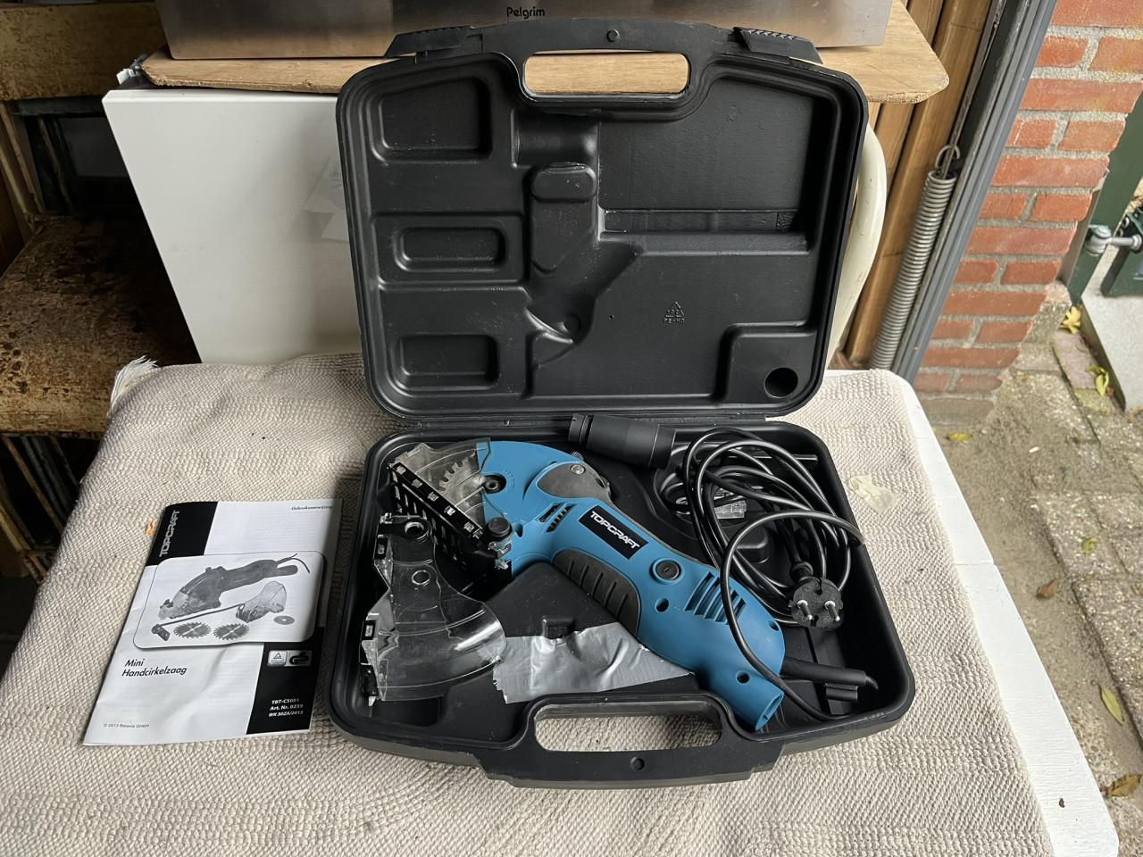 Handcirkelzaag Topcraft TBT-CS001