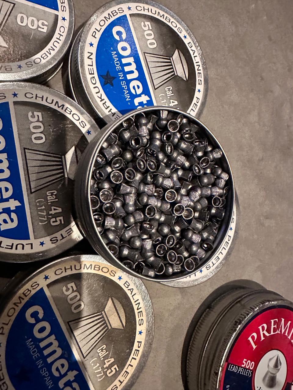 Luchtbuks met toebehoren