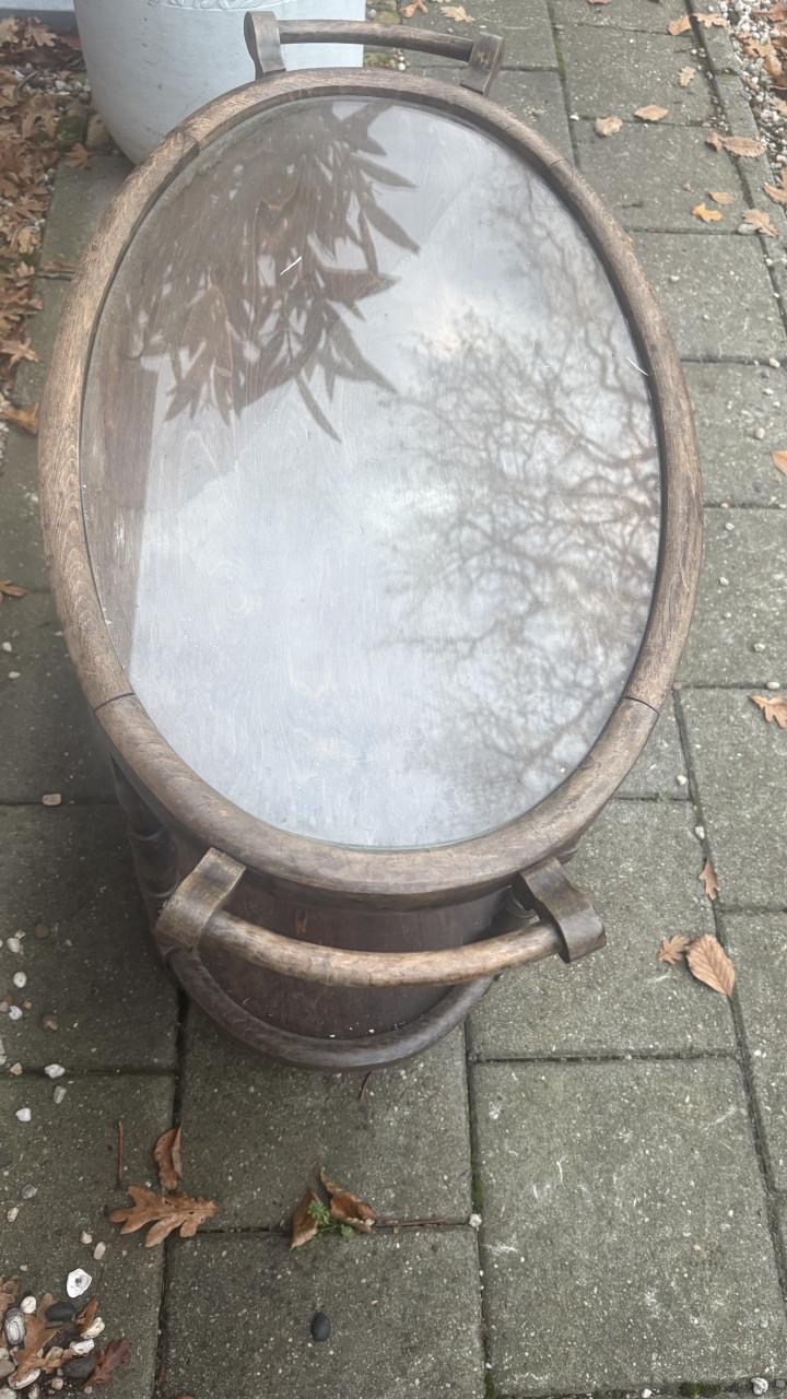 Brocante bijzettafel