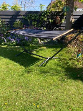 Hangmat met standaard