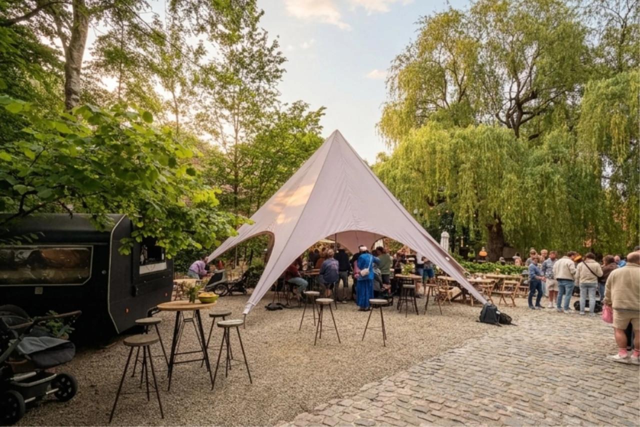 Stertent 10m Diameter Te Huur!