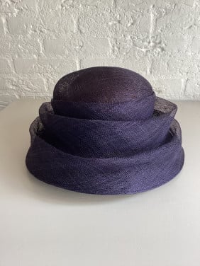 Dames hoed maat 55 donker blauw