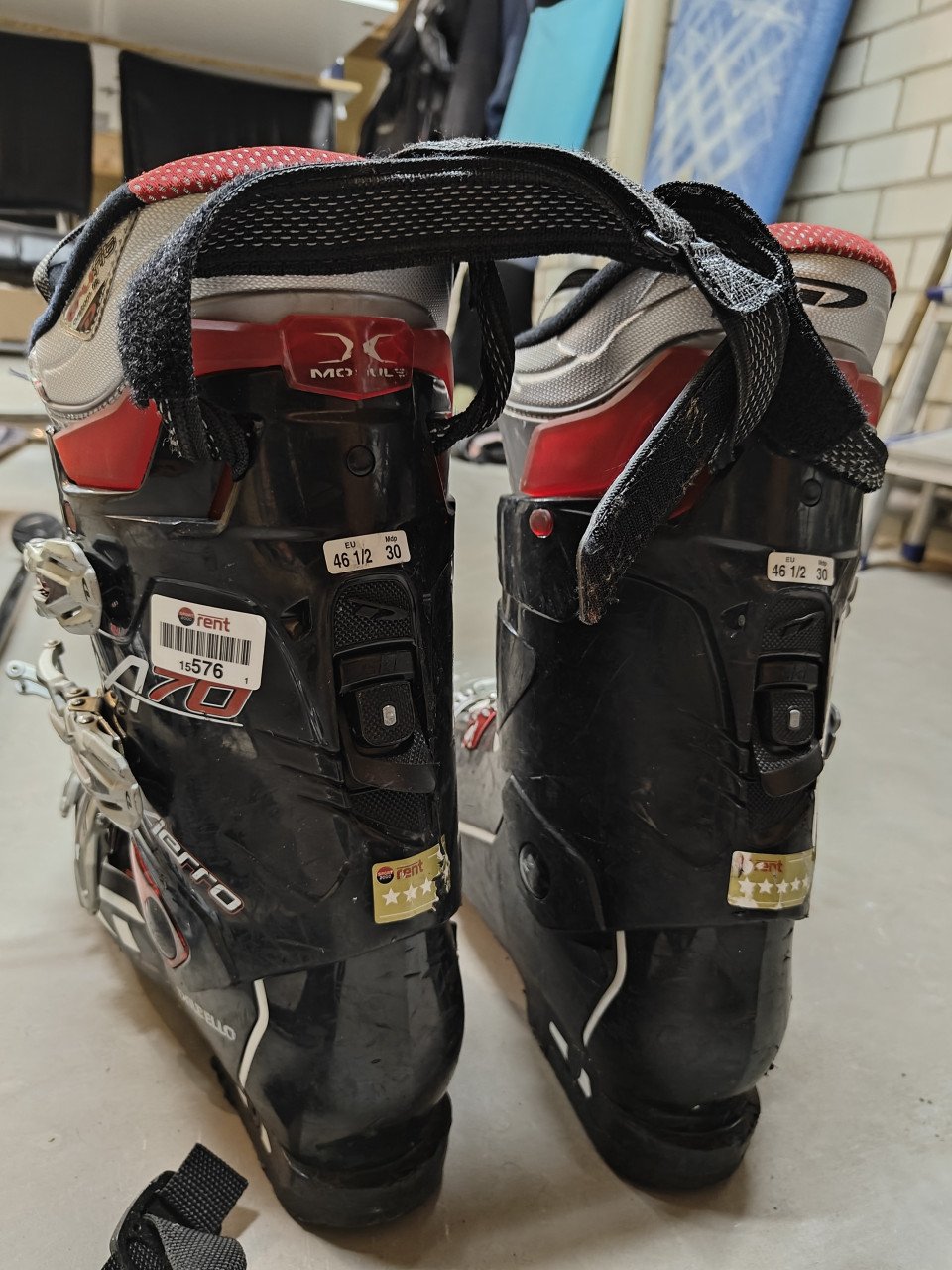 Skies, stokken & Skischoenen