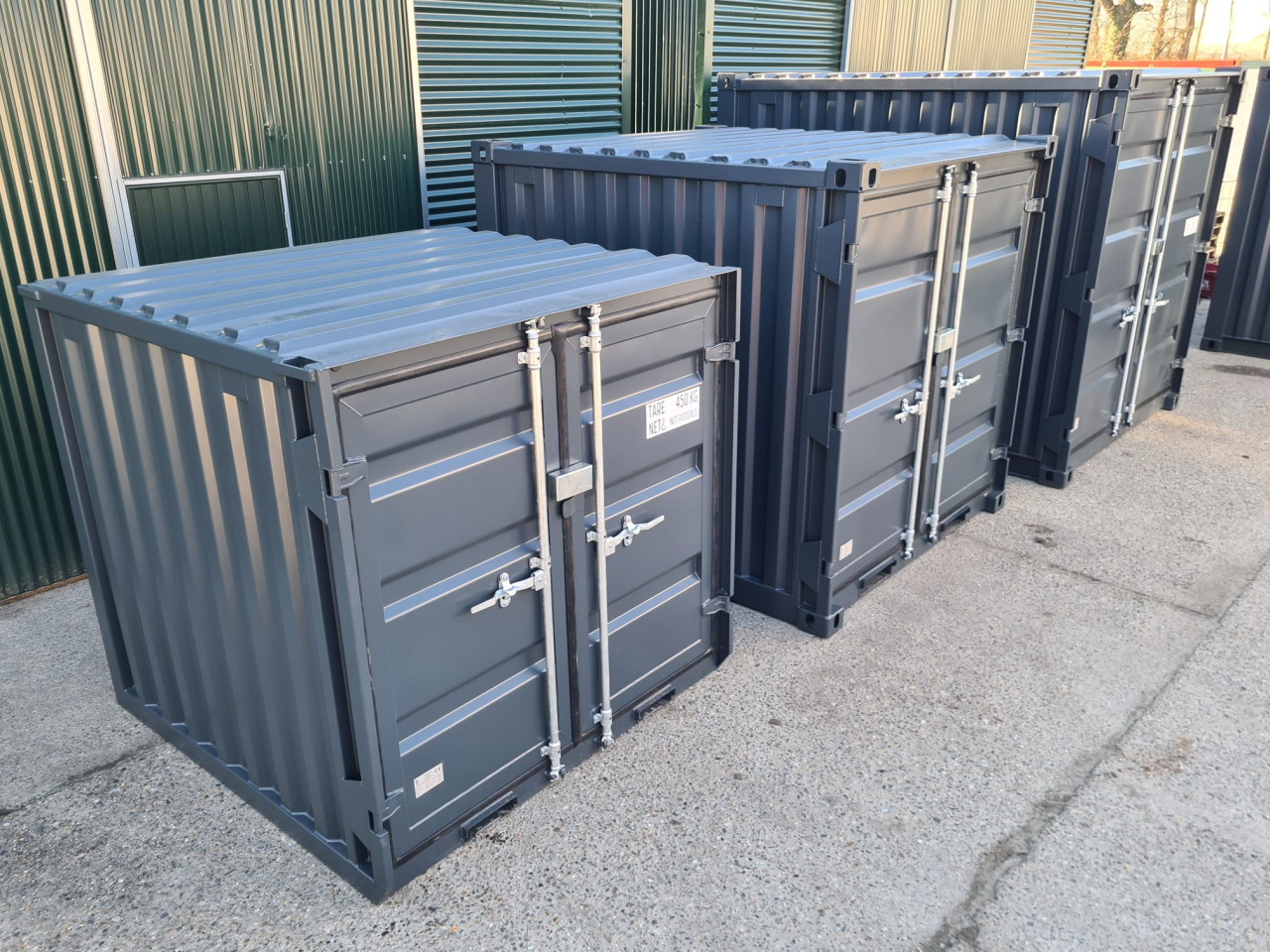 Diverse nieuwe 10, 8, 6ft opslagcontainers / bouwcontainers
