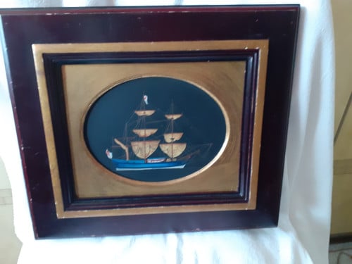 Houten lijst.
