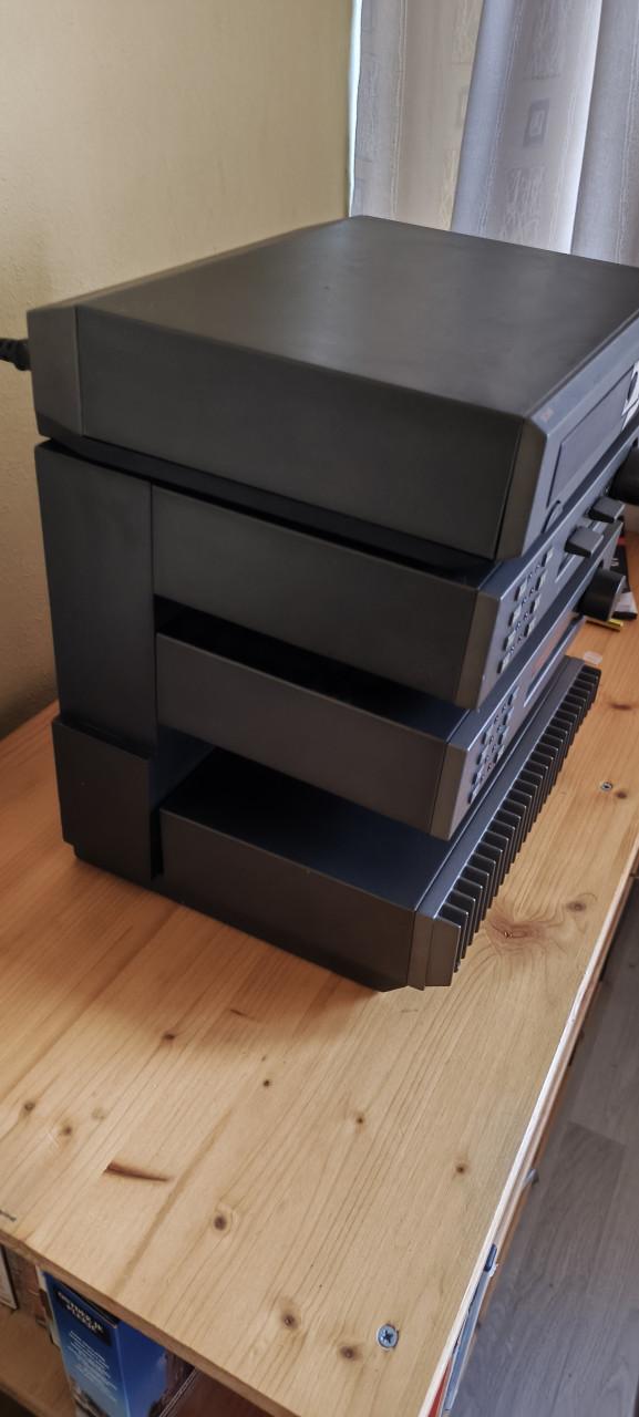 Quad stereo set incl cd66 en luidsprekers - defect