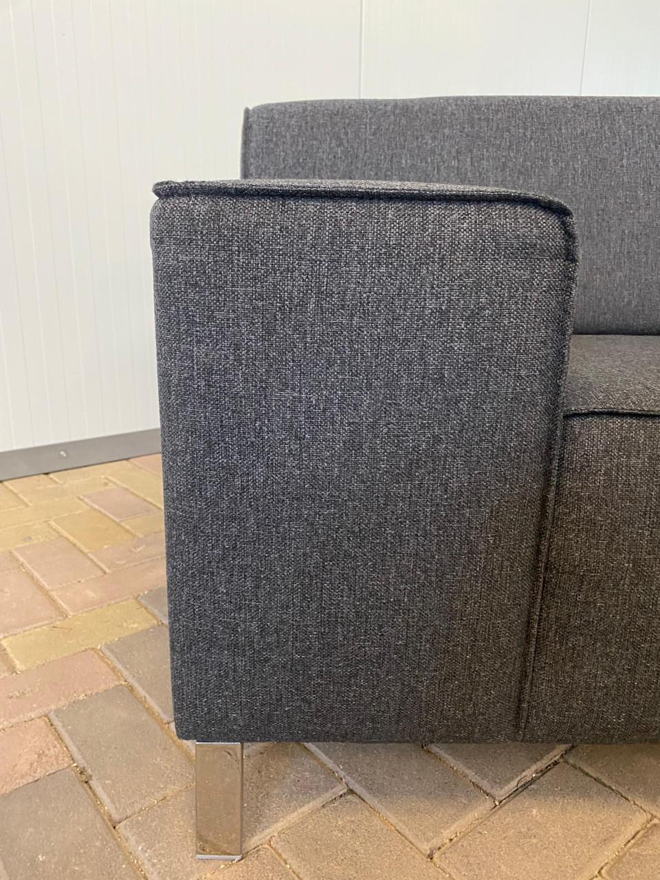 GRATIS LEVERING HEEL NL Montel Donkergrijs Hoekbank