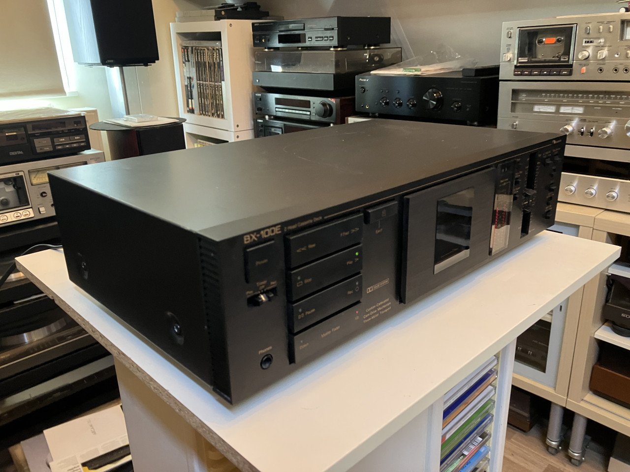 Nakamichi BX-100 cassettedeck geserviced met 2 maanden garantie!
