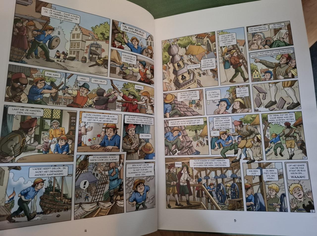 Het geheim van Michiel De Ruyter, stripverhaal, Marc Verhaegen en Jan Kragt
